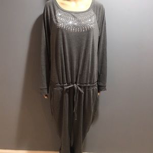 Gray jumpsuit